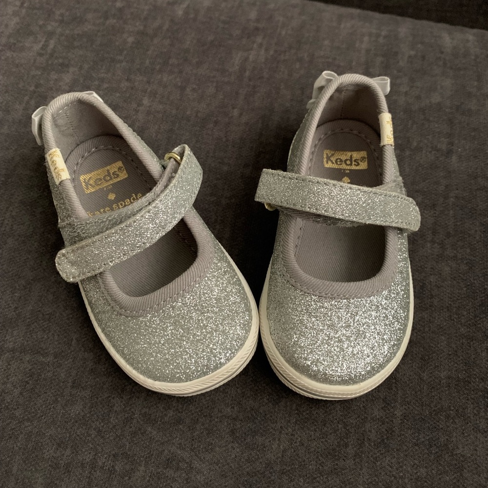 Kate Spade x Keds Velcro MJs Size 2M